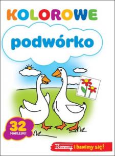 Okładka książki Kolorowe podwórko