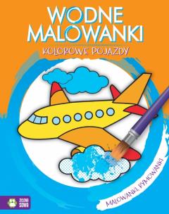 Okładka książki Kolorowe pojazdy Wodne malowanki