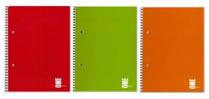 Opakowanie Kołozeszyt A4/80K kratka UV One Color (5szt)