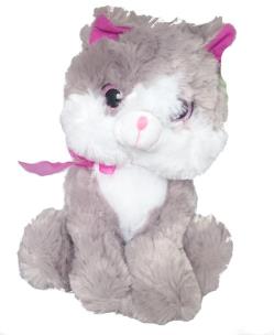 Opakowanie Kot Bazyli szary 30 cm