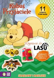 Okładka książki Kubuś i Przyjaciele Wyprawa do lasu Zabawy krok po kroku