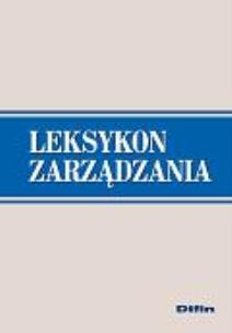 Okładka książki Leksykon zarządzania DIFIN