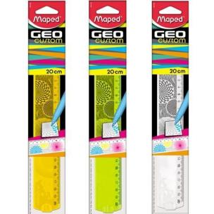 Opakowanie Linijka Geocustom 20cm MAPED
