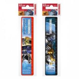 Opakowanie Linijka plastikowa Transformers 15 cm mix wzorów