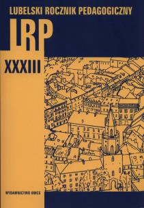 Okładka książki Lubelski rocznik Pedagogiczny Tom XXXIII
