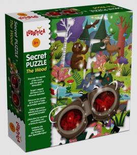 Opakowanie Ludatica Secret Puzzle The Wood