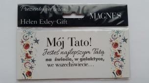 Opakowanie Magnes Mój Tato jesteś najlepszym Tatą na świecie