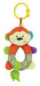 Opakowanie Mali kumple grzechotka małpka 0110