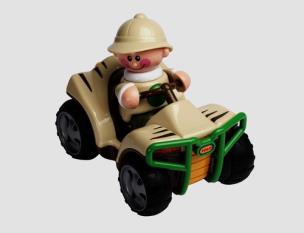 Opakowanie Mali przyjaciele Quad Safari