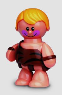 Opakowanie Mali przyjacieleTolo Jaskiniowiec