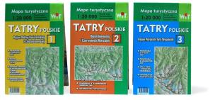Opakowanie Mapa turystyczna Tatry Polskie 3w1 WIT