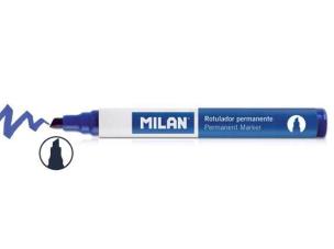 Opakowanie Marker permanentny ścięty czarny (12szt) MILAN