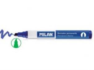 Opakowanie Marker permanentny ścięty zielony (12szt) MILAN