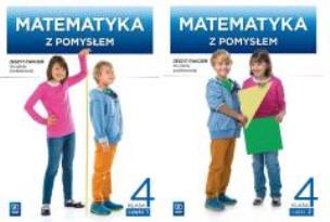 Okładka książki Matematyka SP Matematyka z pomysłem 4/1 i 4/2 ćw.