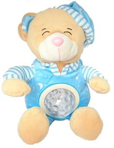 Opakowanie Miś śpioszek z projektorem - niebieski