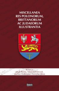 Okładka książki Miscellanea res Polonorum, Brittanorum ac Judaeorum illustrantia