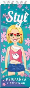 Okładka książki Mój styl Ubieranka z naklejkami