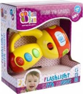 Opakowanie Muzyczna latarka BAM BAM