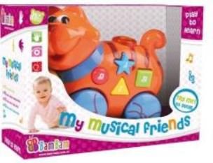 Opakowanie Muzyczny kot BAM BAM