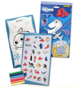 Opakowanie Naklejki Coloring Activity Stickers Nemo