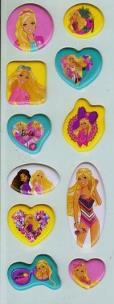 Okładka książki Naklejki wypukłe Barbie