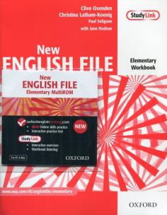 New English File Elementary Workbook without key + CD. Autor: Oxenden Clive, Seligson Paul. Multiszop.pl Okładka książki New English File Elementary Workbook without key + CD