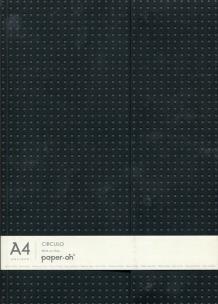 Opakowanie Notatnik A4 Paper-oh Black on Grey gładki