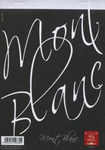 Opakowanie Notes A5 Mont Blanc w kratkę 70 kartek