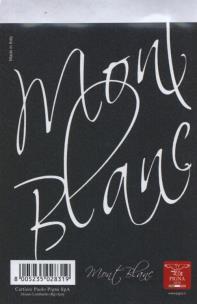 Opakowanie Notes A6 Mont Blanc w kratkę 70 kartek