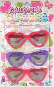 Opakowanie Okulary przeciwłoneczne dla dzieci 3 sztuki Serca