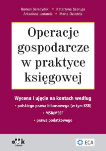Okładka książki Operacje gospodarcze w praktyce księgowej