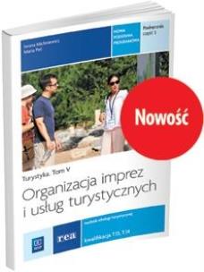 Okładka książki Organizacja imprez i usług turystycznych Podręcznik Część 3