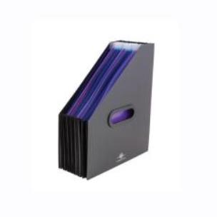 Opakowanie Organizer pionowy z 13 przegródkami czarny PUKKA