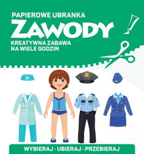 Okładka książki Papierowe ubranka. Zawody