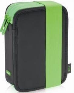 Opakowanie Piórnik 2 poz. z wyprawką Touch Fluo zielony MILAN