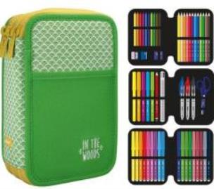 Opakowanie Piórnik 3 poz. z wyposażeniem In the Woods MILAN