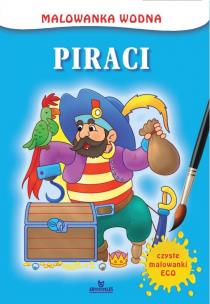 Okładka książki Piraci malowanka wodna