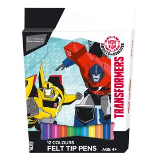 Opakowanie Pisaki 12 kolorów transformers
