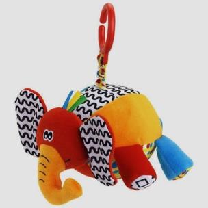 Okładka książki Plusz malucha Grzechotka słonik