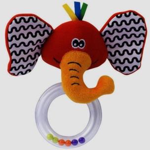 Opakowanie Plusz malucha Słonik grzechotka