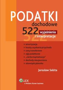 Okładka książki Podatki dochodowe 522 wyjaśnienia i interpretacje