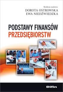Okładka książki Podstawy finansów przedsiębiorstw