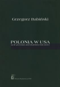 Okładka książki Polonia w USA
