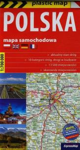 Opakowanie Polska mapa samochodowa 1:700 000