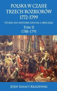 Okładka książki Polska w czasie trzech rozbiorów 1772-1799