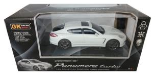 Opakowanie Porsche Panamera Turbo zdalnie sterowane skala 1:24 białe