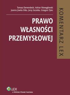 Okładka książki Prawo własności przemysłowej Komentarz