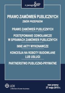 Okładka książki Prawo zamówień publicznych Zbiór przepisów