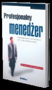 Okładka książki Profesjonalny menedżer DIFIN