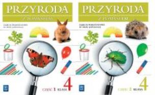 Okładka książki Przyroda SP 4/1,2 Przyroda z pomysłem z. warsztat.